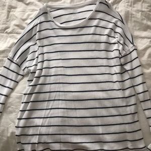 Long sleeve striped shirt